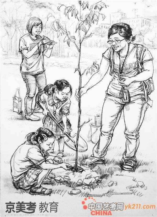 2016年美术联考北京速写技巧